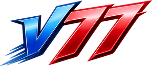 Logo v77 untuk beranda